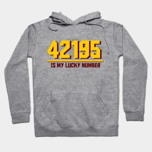 Marathon lucky number Hoodie